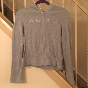 🙂 SALE ! Bebe Gray Jacket With Diamonds
Medium
